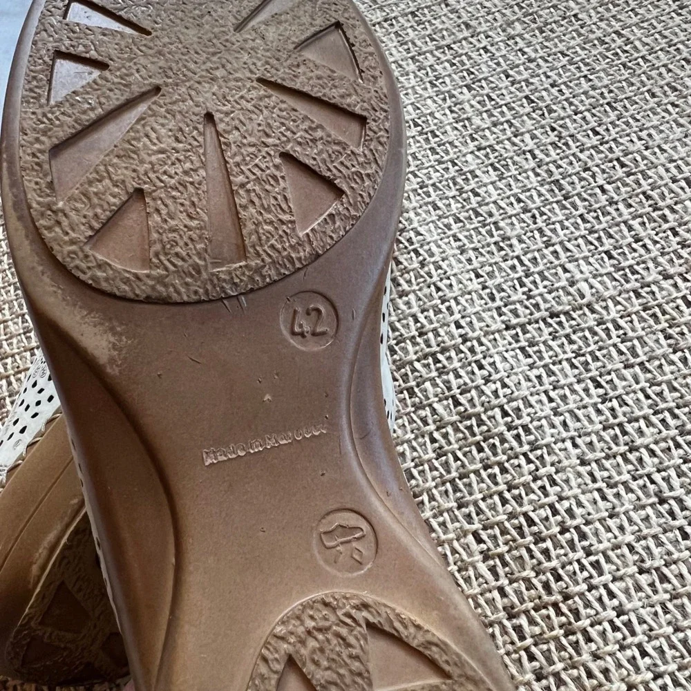 Rieker Antistress Floral Cutout Mary‎ Jane Comfort Shoes - EU 42 - US 10.5